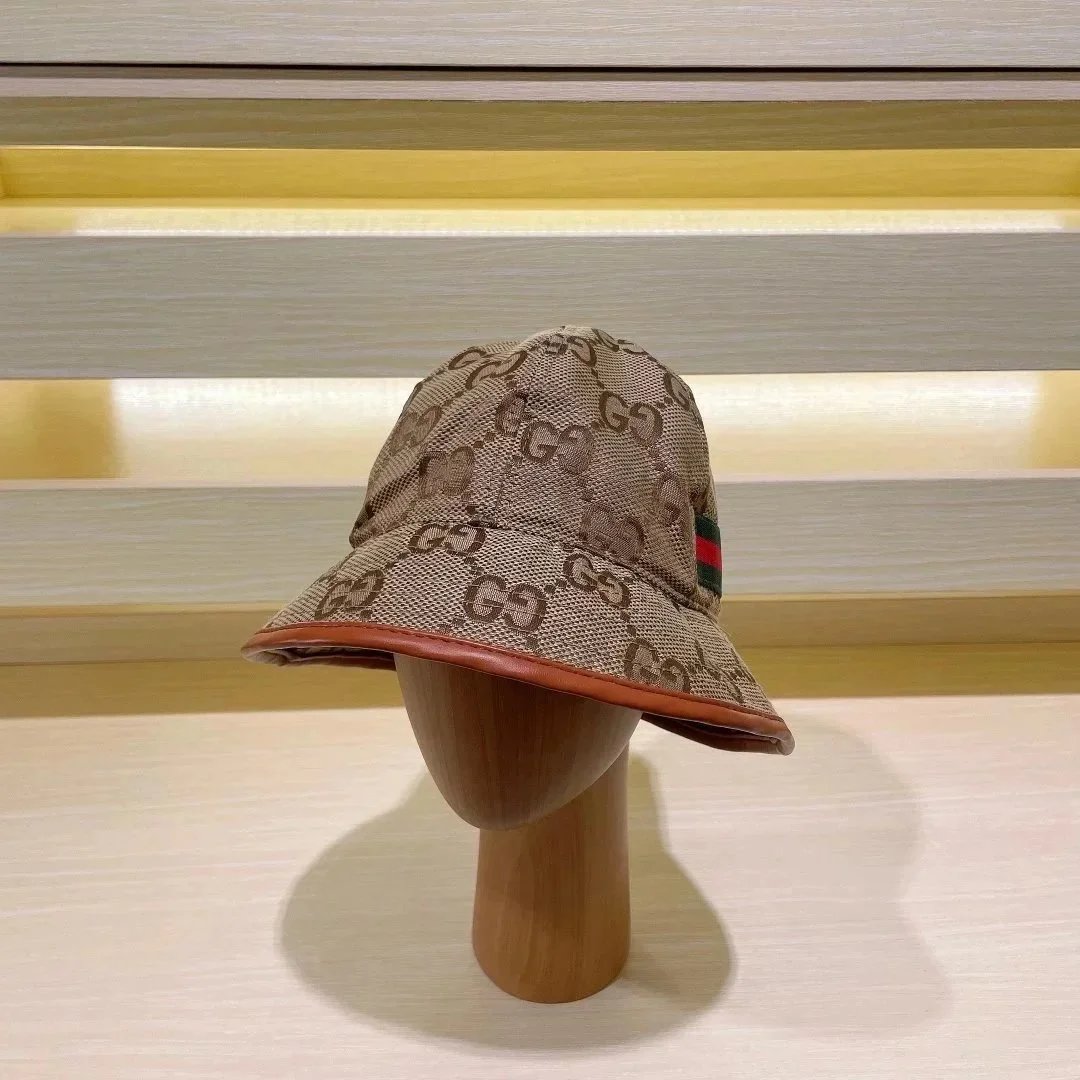 Gucci Hats Logo-Print Baseball Caps and Bucket Hat — 2