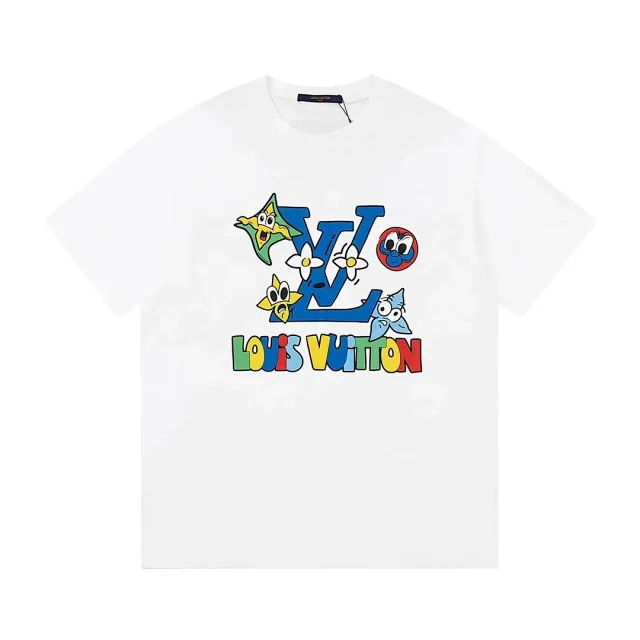 Louis Vuitton T-Shirts Graphic Short-Sleeve T-Shirt product detail image 12