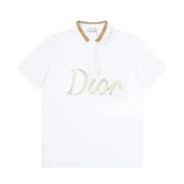 Dior T-Shirts Logo Graphic Short-Sleeve T-Shirt product detail image 4