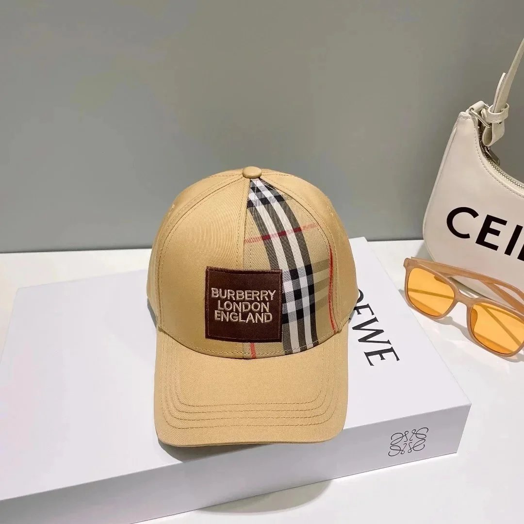 Burberry Hats Logo Baseball Cap — 23