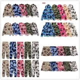 Floral Camouflage Hoodie & Pants Set [25 styles]