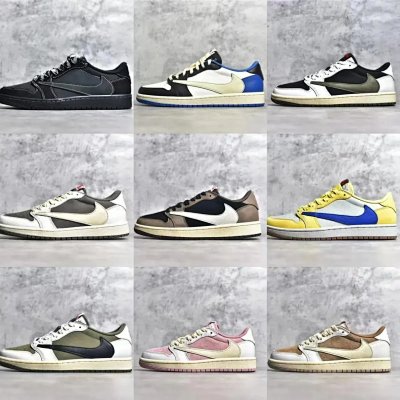 Nike Air Jordan 1 Low Travis Scott x Nike Cactus Jack Sneakers [10 styles]