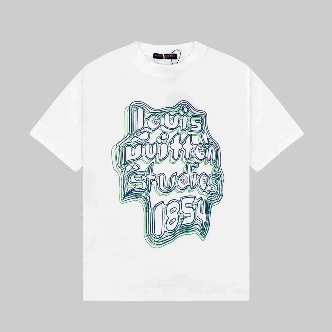 Louis Vuitton T-Shirts Short-Sleeve Graphic Print image 8