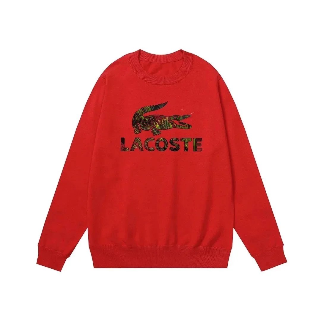 Lacoste Knitwear Crewneck crocodile-logo sweater — 27