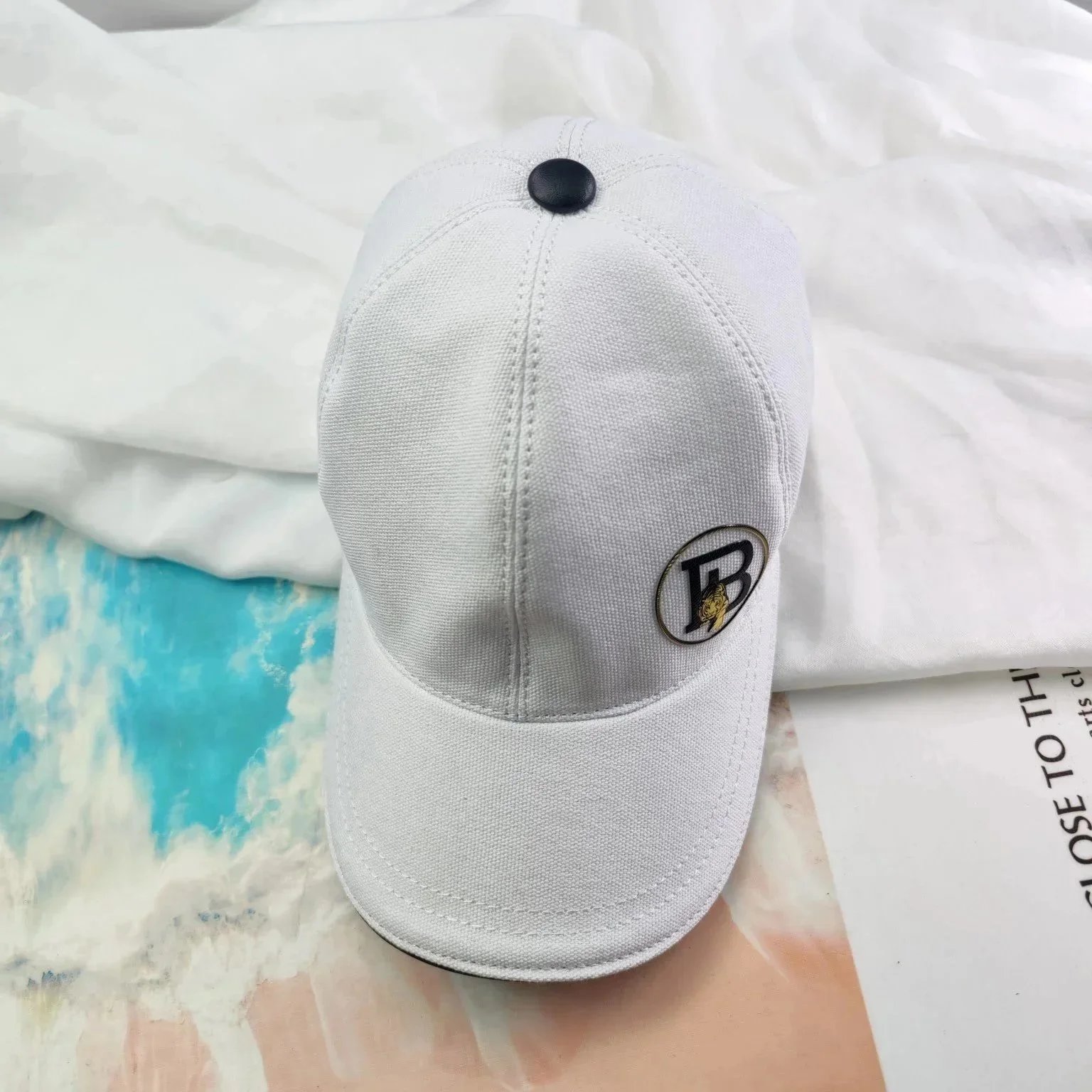 Burberry Hats Logo Baseball Cap — 18