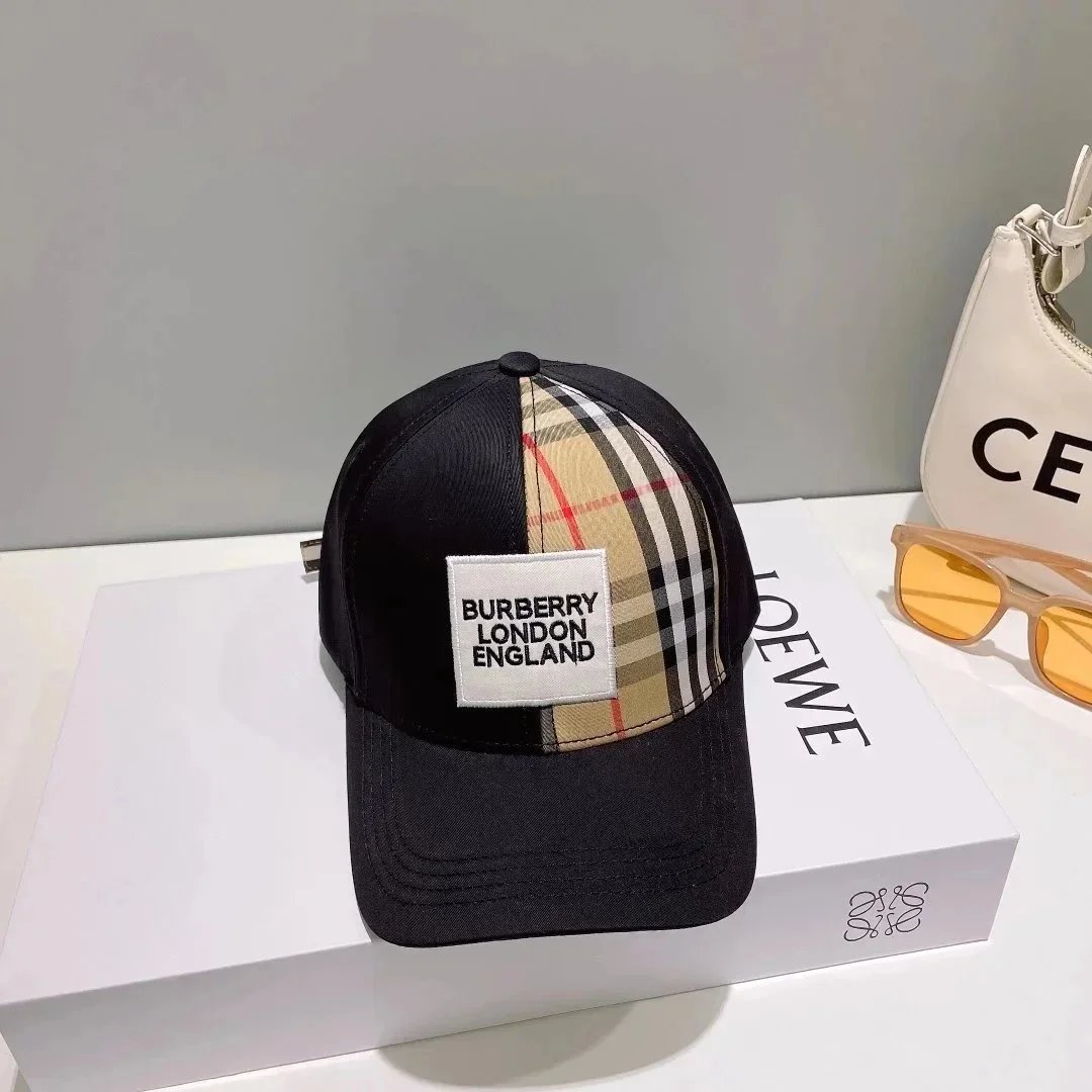 Burberry Hats Logo Baseball Cap — 22