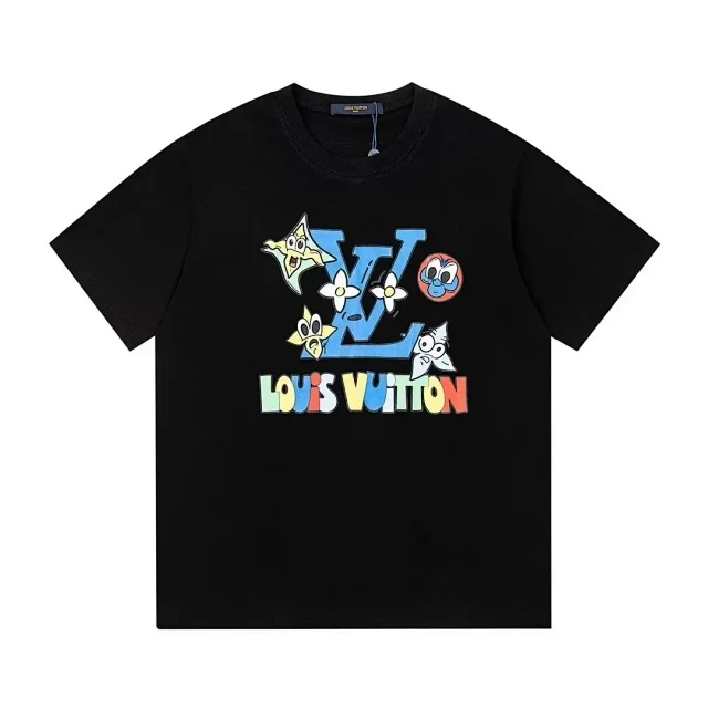 Louis Vuitton T-Shirts Graphic Short-Sleeve T-Shirt product detail image 9