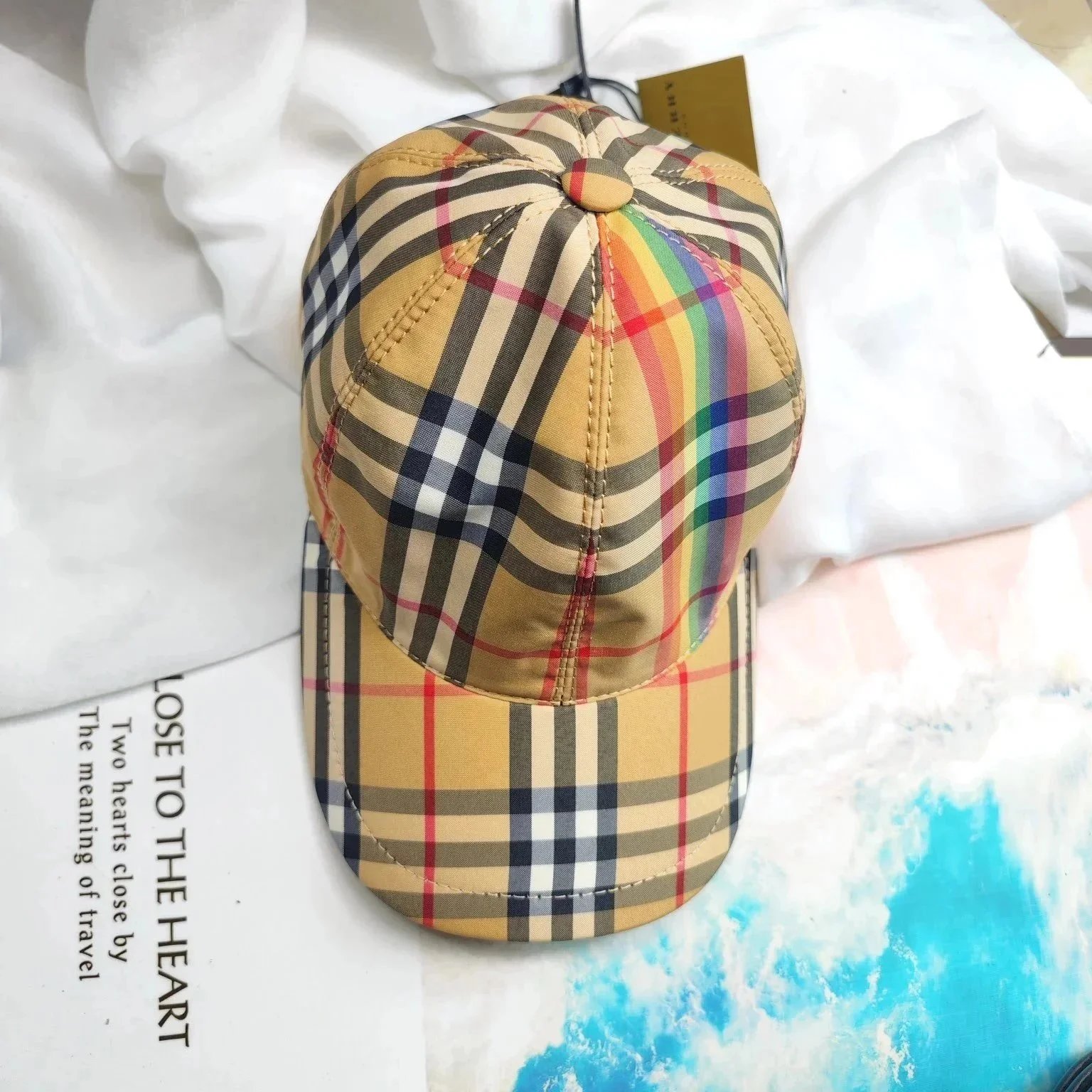 Burberry Hats Logo Baseball Cap — 37