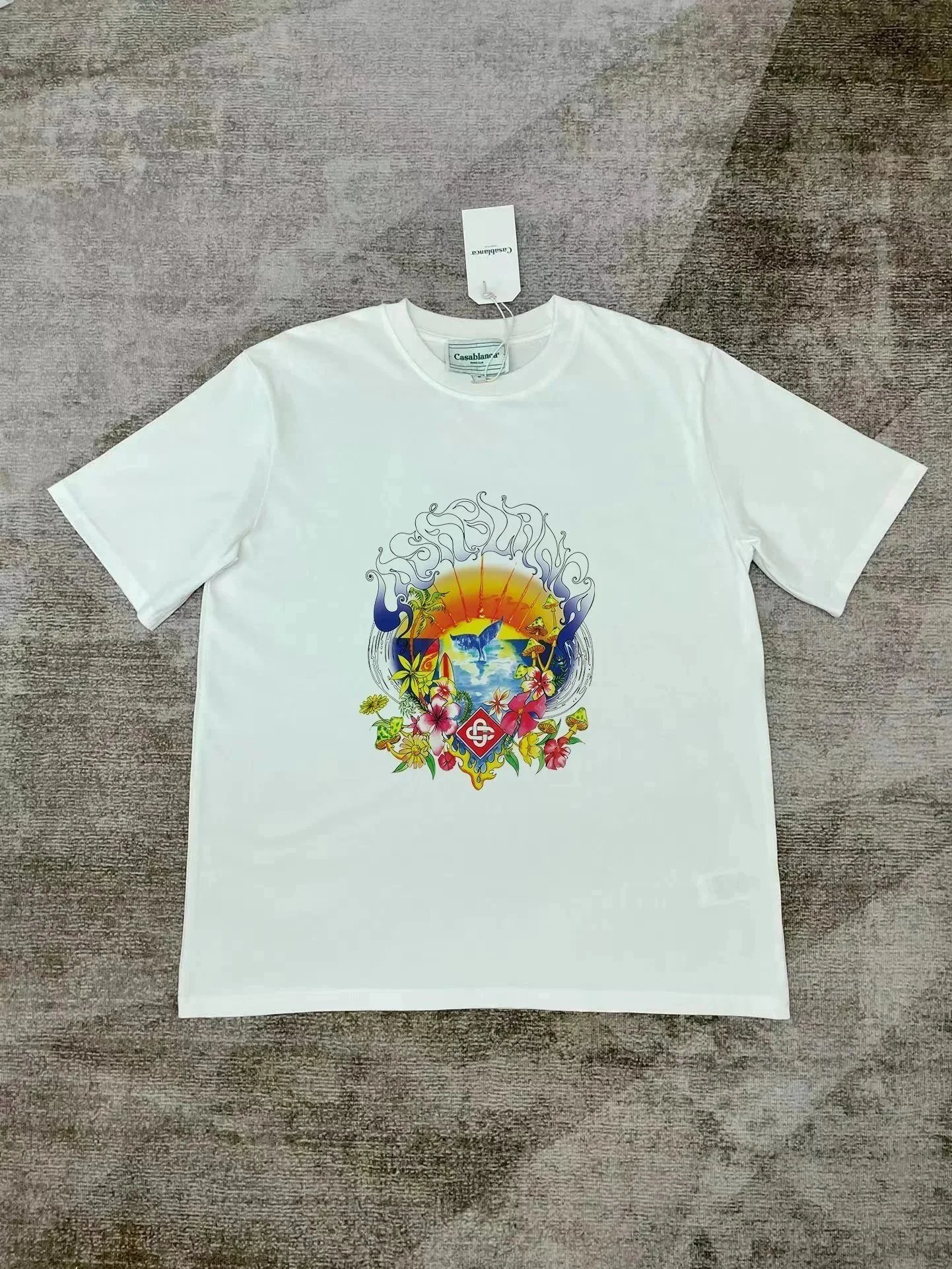 Casablanca T-Shirts Graphic Print — 34