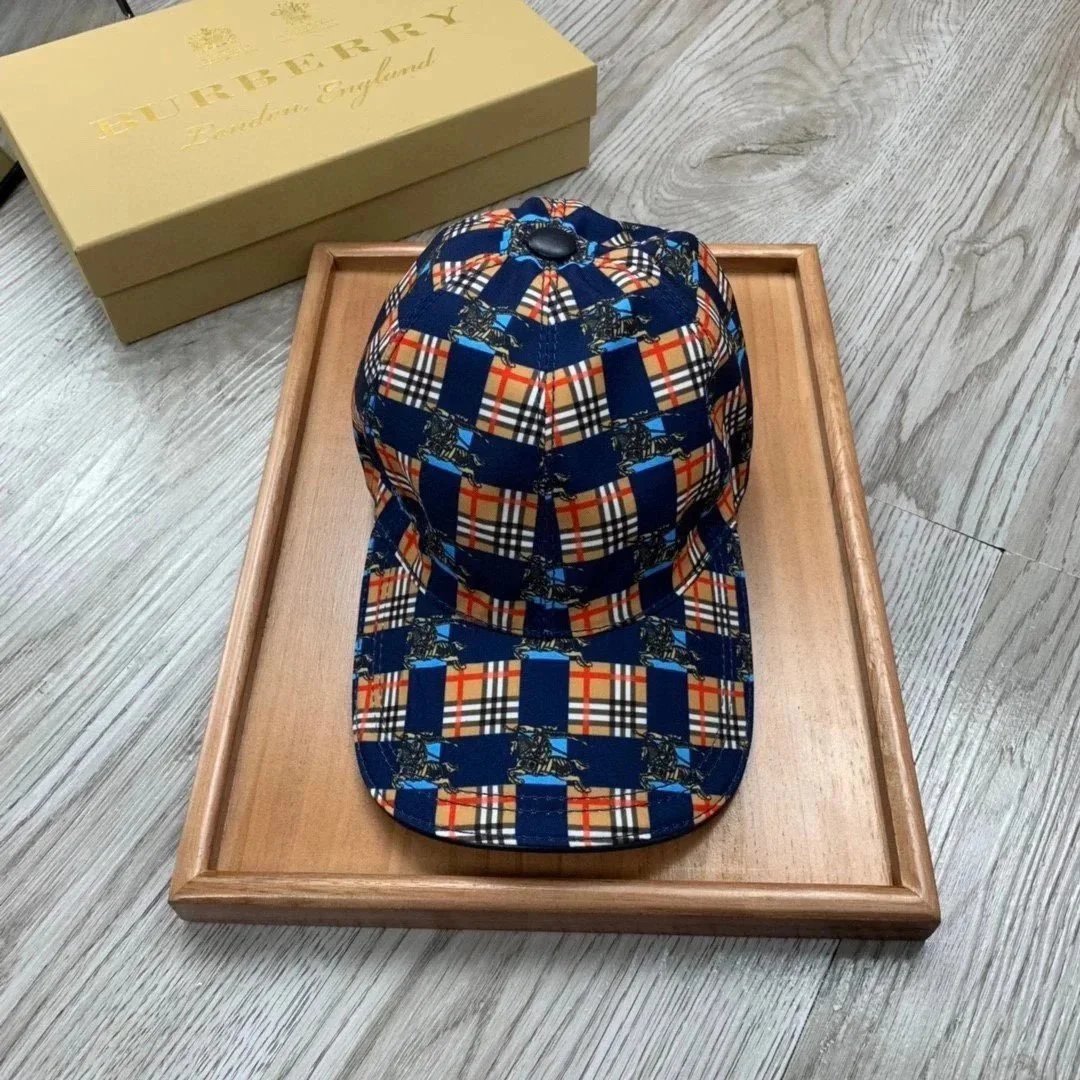 Burberry Hats Logo Baseball Cap — 39