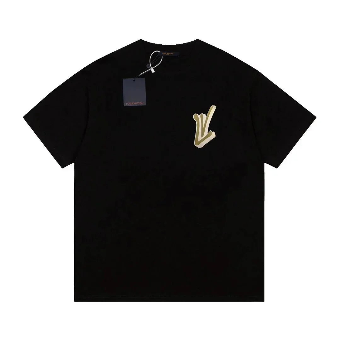 Louis Vuitton T-Shirts Short-Sleeve Logo Graphic — 2