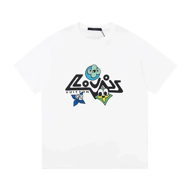 Louis Vuitton T-Shirts Graphic Short-Sleeve T-Shirt product detail image 10