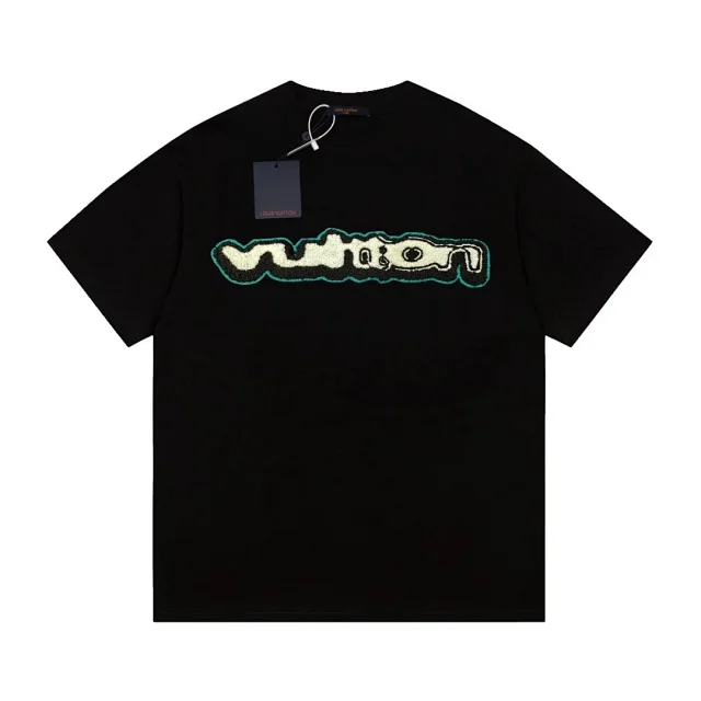 Louis Vuitton T-Shirts Short-Sleeve Logo Graphic product detail image 12
