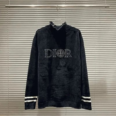 Dior Stone Island Collaboration High-Neck Knit Sweater [28 styles]