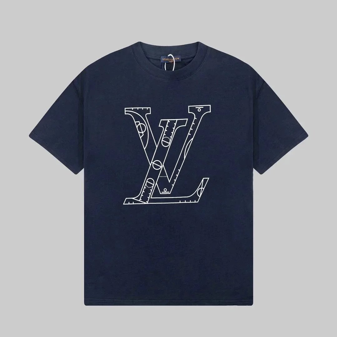 Louis Vuitton T-Shirts Short-Sleeve Graphic Logo Print image 10