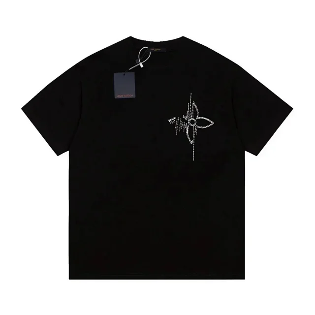 Louis Vuitton T-Shirts Short-Sleeve Logo Graphic product detail image 5