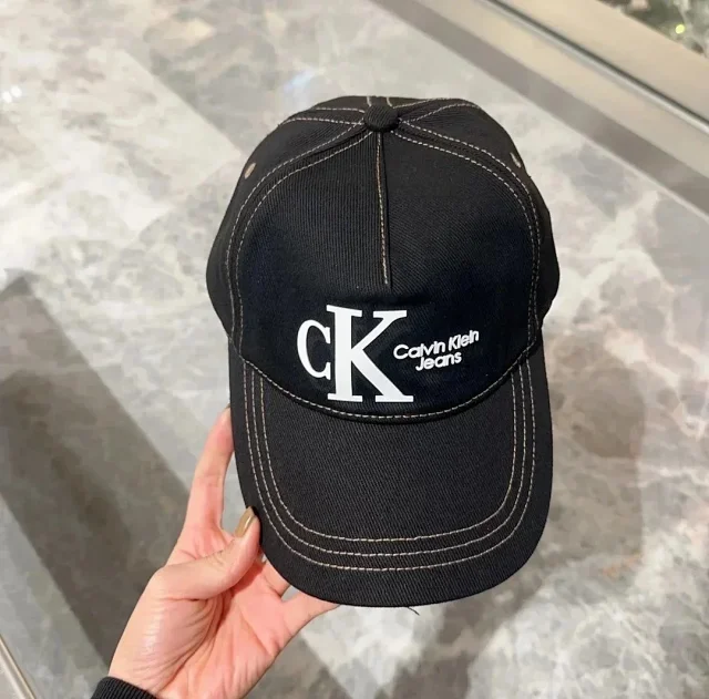 Calvin Klein Hats CK Logo Baseball Cap product detail image 1