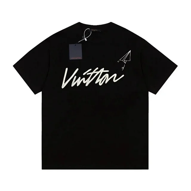 Louis Vuitton T-Shirts Short-Sleeve Logo Graphic product detail image 8