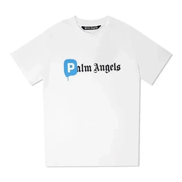 Palm Angels T-Shirts Short-Sleeve Graphic Print product detail image 9