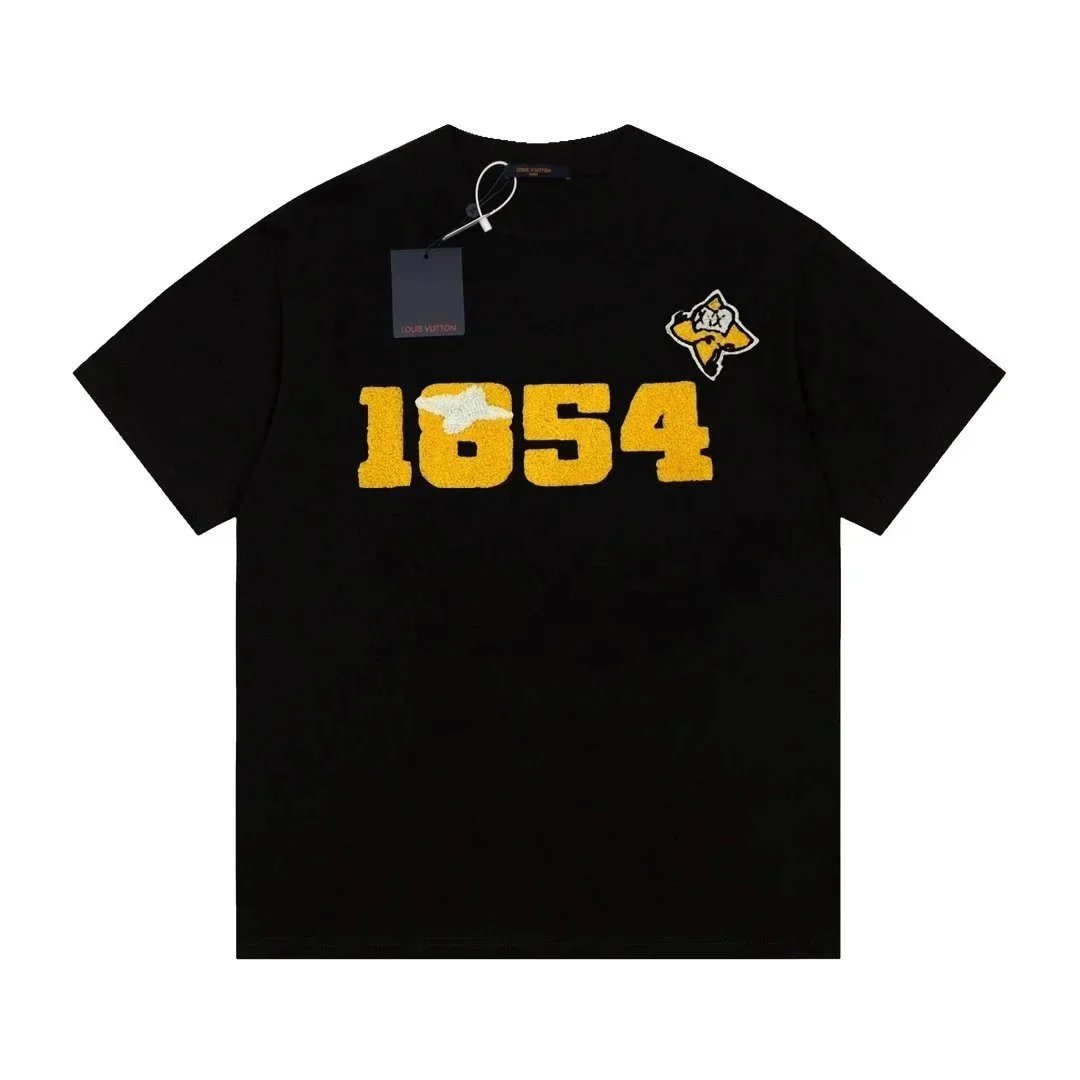 Louis Vuitton T-Shirts Short-Sleeve Logo Graphic image 11