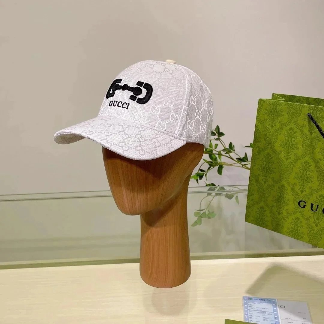 Gucci Hats Logo-Print Baseball Caps and Bucket Hat — 22