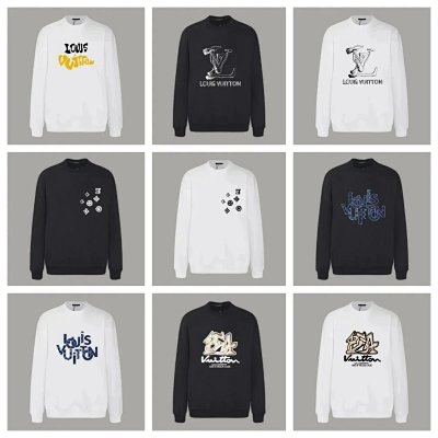 Louis Vuitton Graffiti Collection Sweatshirts