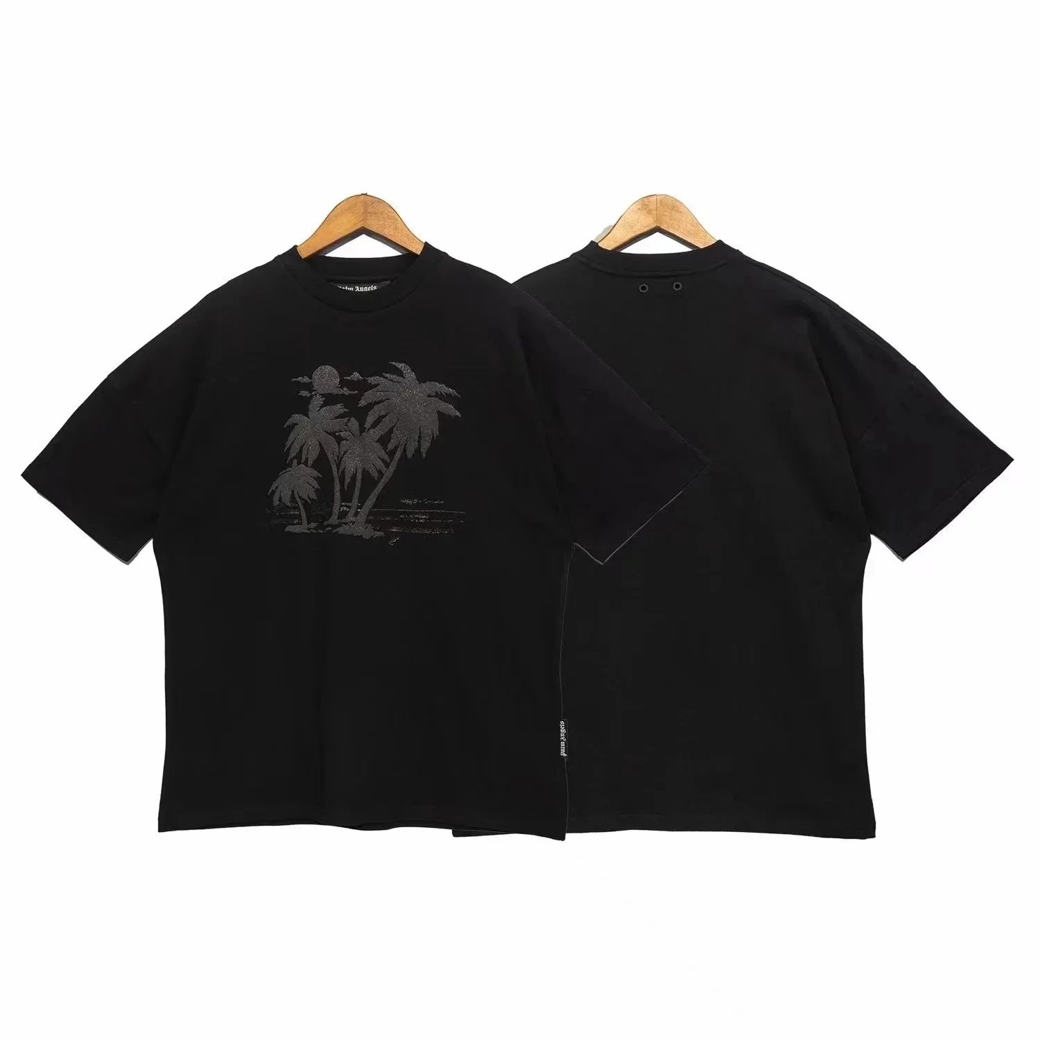 Palm Angels T-Shirts Short-Sleeve Graphic Print — 17