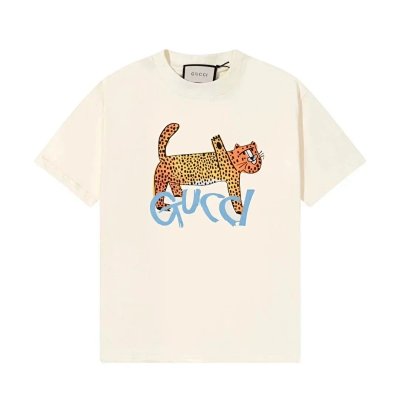 Gucci Leopard Graphic T-Shirt [15 styles]