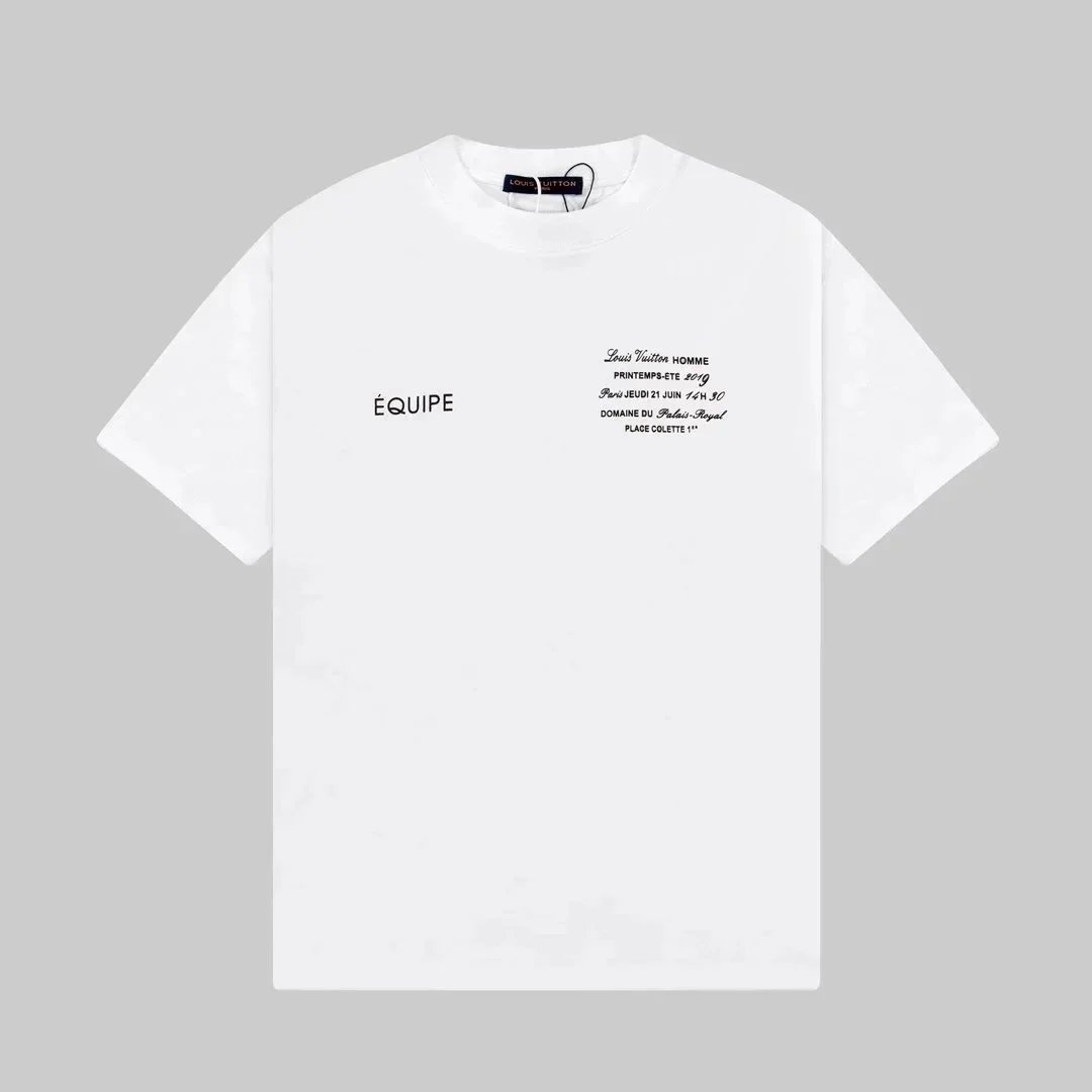 Louis Vuitton T-Shirts Short-Sleeve Graphic Print image 4
