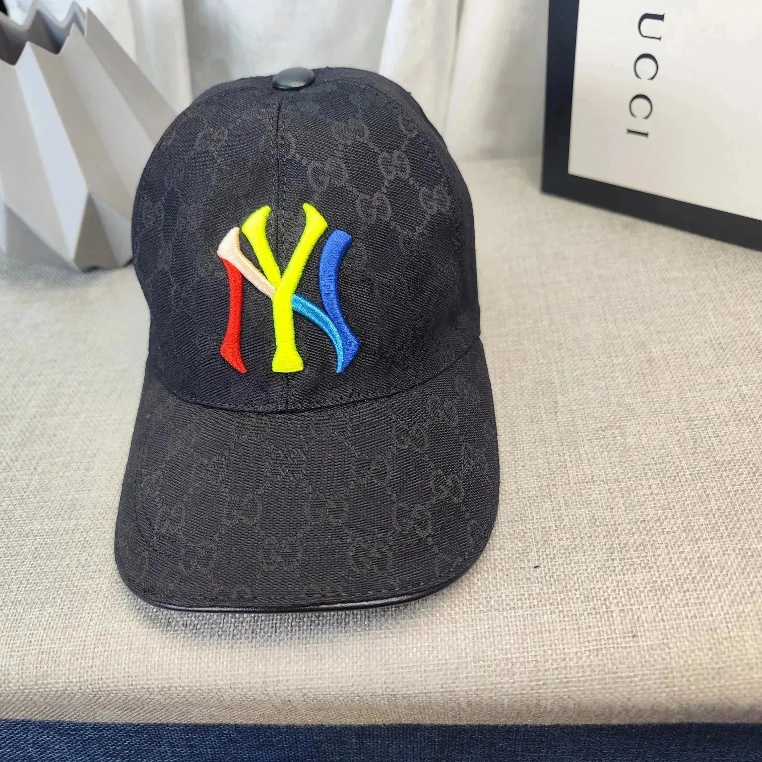 Gucci Hats Logo-Print Baseball Caps and Bucket Hat — 39