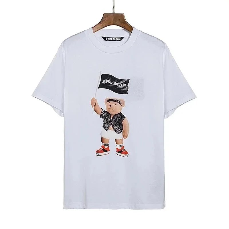Palm Angels T-Shirts Short-Sleeve Graphic Print — 20