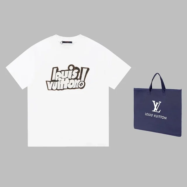Louis Vuitton T-Shirts Short-Sleeve Graphic T-Shirt product detail image 10