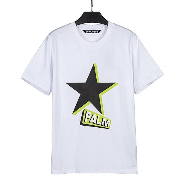 Palm Angels T-Shirts Short-Sleeve Graphic Print product detail image 13