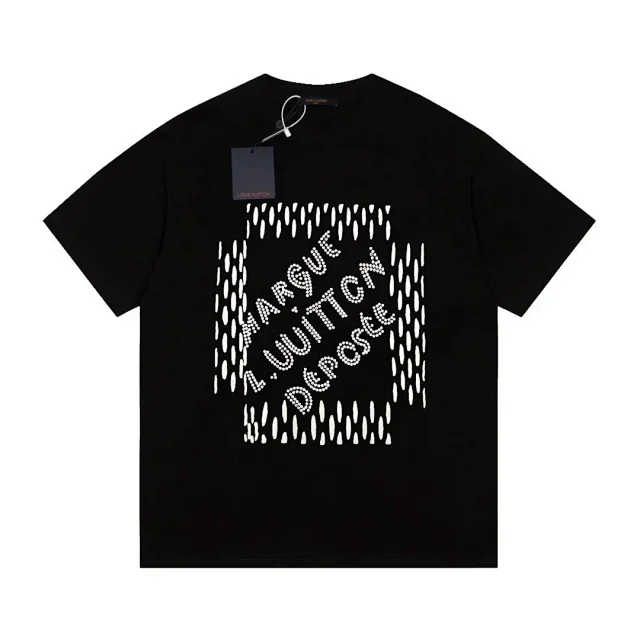 Louis Vuitton T-Shirts Short-Sleeve Logo Graphic product detail image 9
