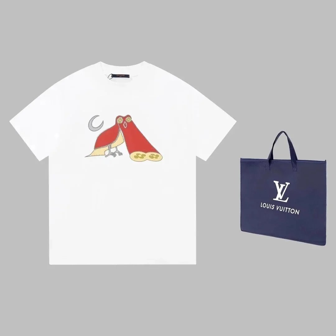 Louis Vuitton T-Shirts Short-Sleeve Graphic T-Shirt image 5