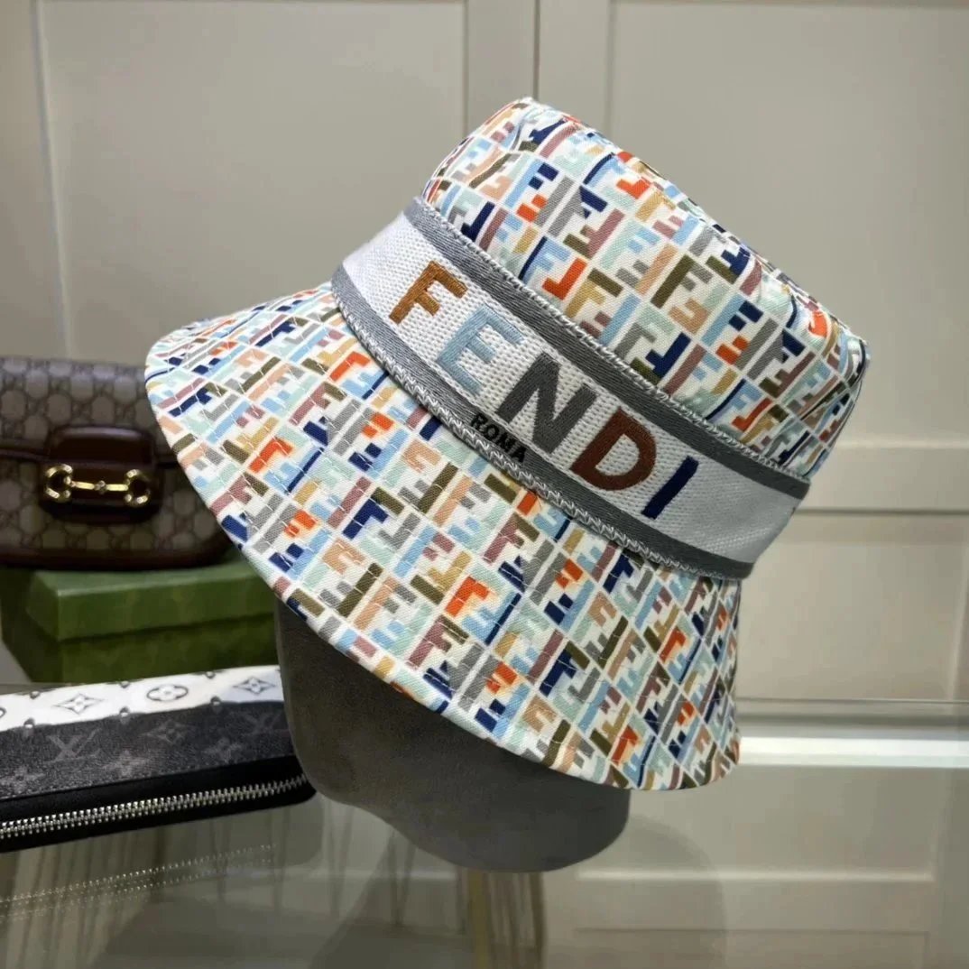 Fendi Hats FF Monogram Baseball Cap image 14