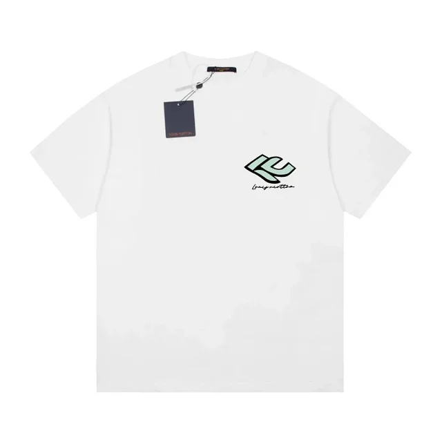 Louis Vuitton T-Shirts Short-Sleeve Logo Graphic product detail image 14