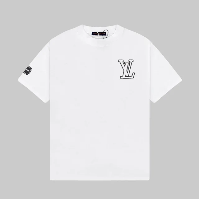 Louis Vuitton T-Shirts Short-Sleeve Graphic Print product detail image 10