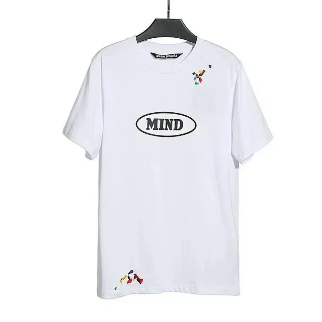 Palm Angels T-Shirts Short-Sleeve Graphic Print product detail image 2