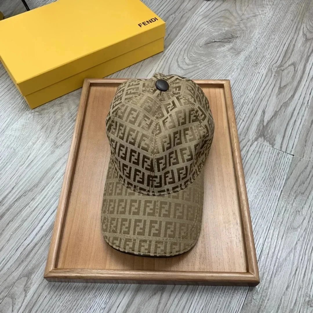 Fendi Hats FF monogram baseball cap image 1