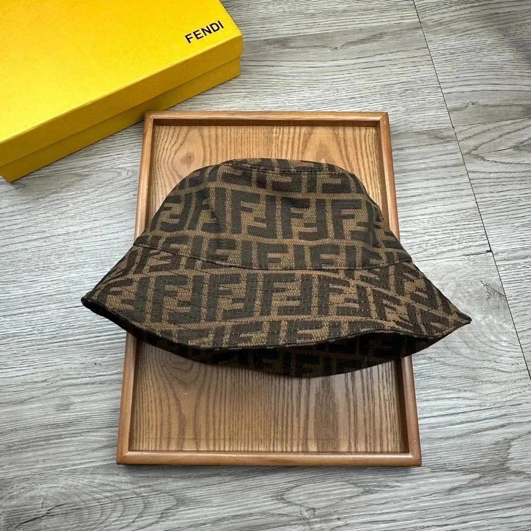 Fendi Hats FF monogram baseball cap — 17