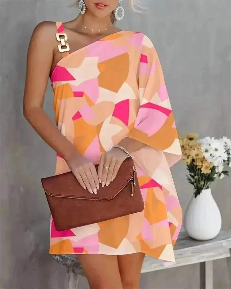 Unbranded Dresses Halter Neck Printed Swing Dress — 15
