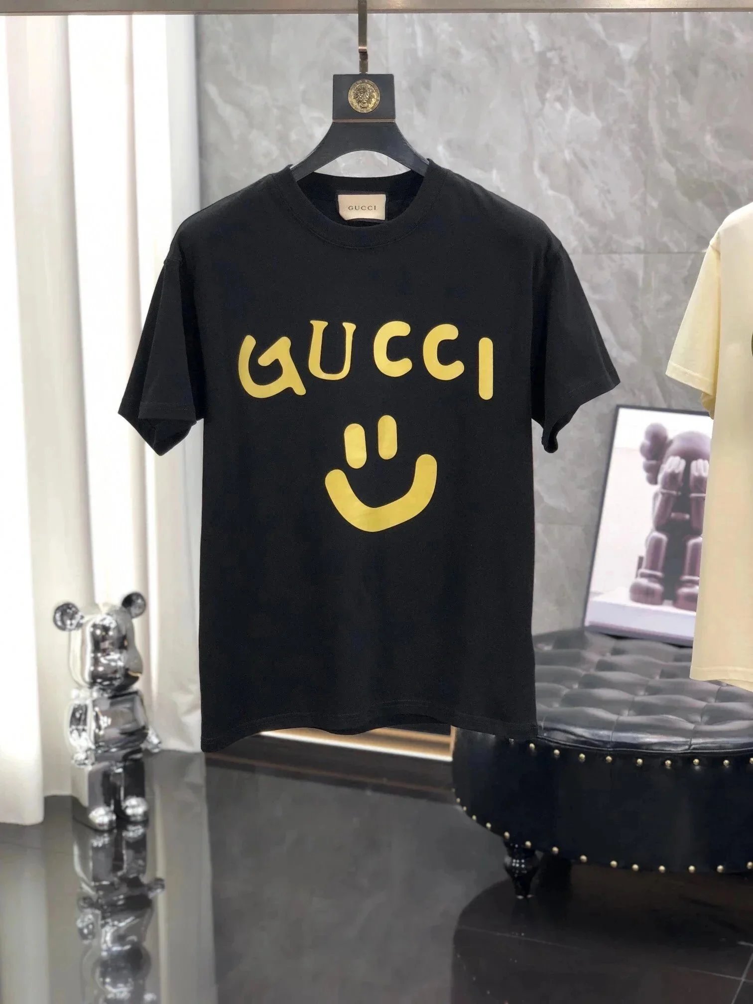 Gucci T-Shirts Short-Sleeve Logo Print image 6