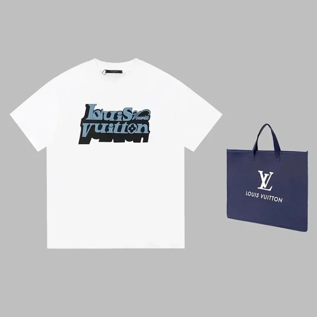 Louis Vuitton T-Shirts Short-Sleeve Graphic T-Shirt product detail image 3