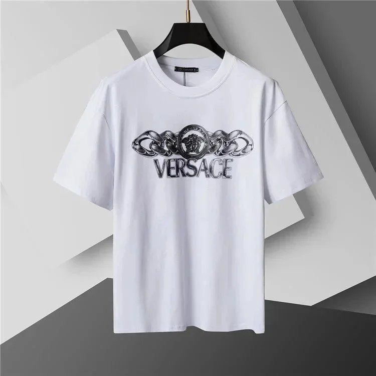 Versace T-Shirts Graphic Logo Print T-Shirt image 6