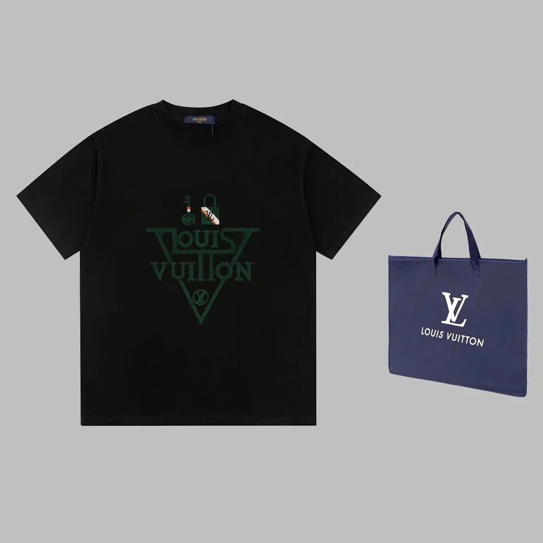 Louis Vuitton T-Shirts Short-Sleeve Graphic T-Shirt — 6