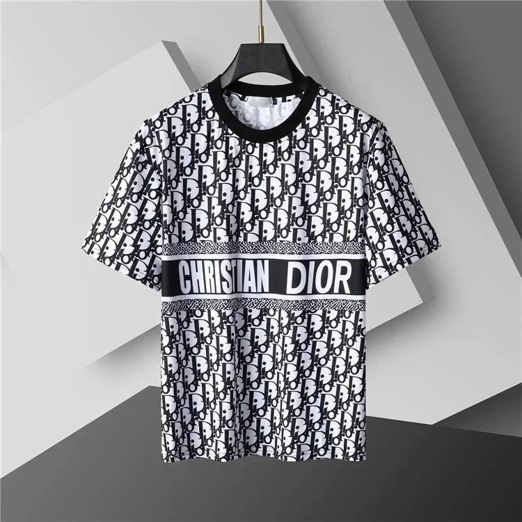 Versace T-Shirts Graphic Logo Print T-Shirt — 25