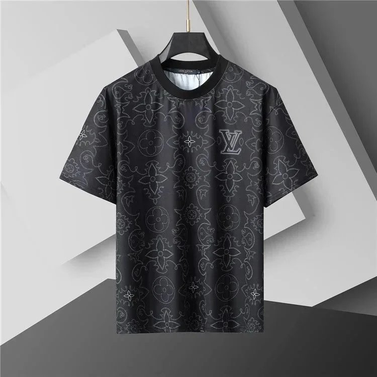 Versace T-Shirts Graphic Logo Print T-Shirt — 30