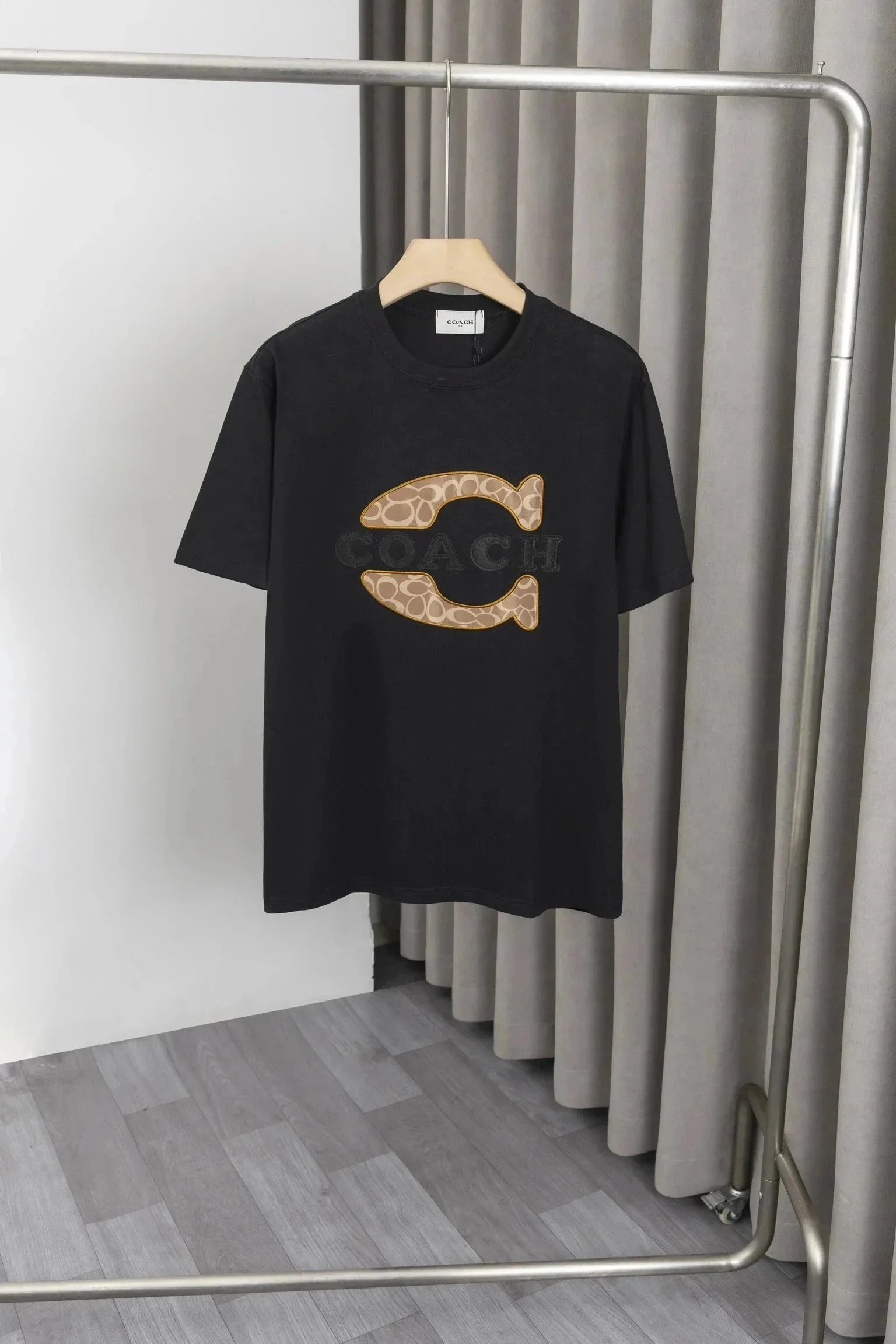 Versace T-Shirts Graphic Logo Print T-Shirt — 34