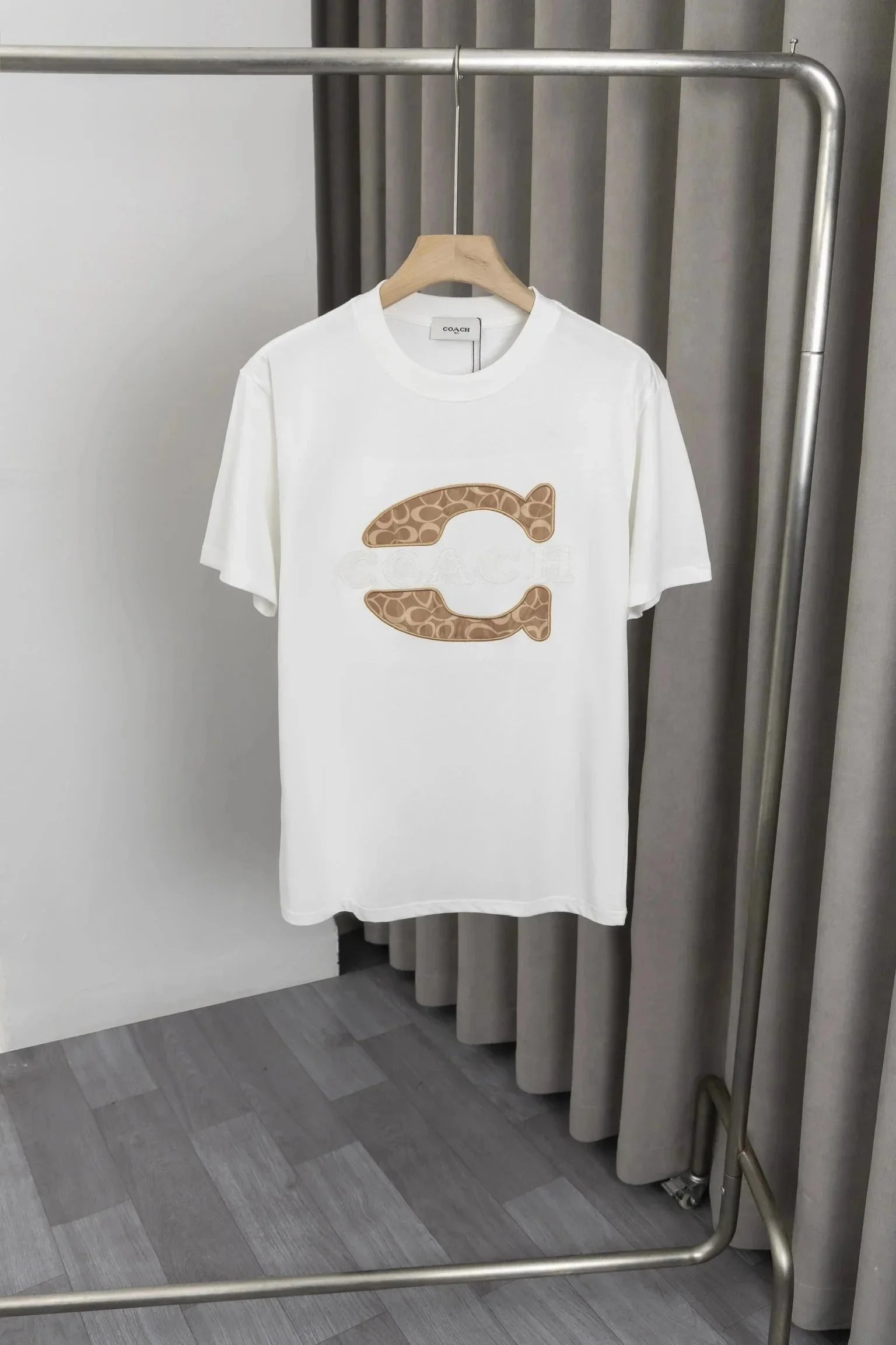 Versace T-Shirts Graphic Logo Print T-Shirt — 35